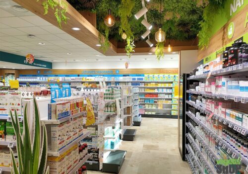 dalle plafond vegetal artificiel ignifuge pour pharmacie vegetal shop