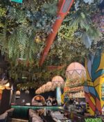 Plafond vegetal artificiel ignifuge luxuria vegetal shop